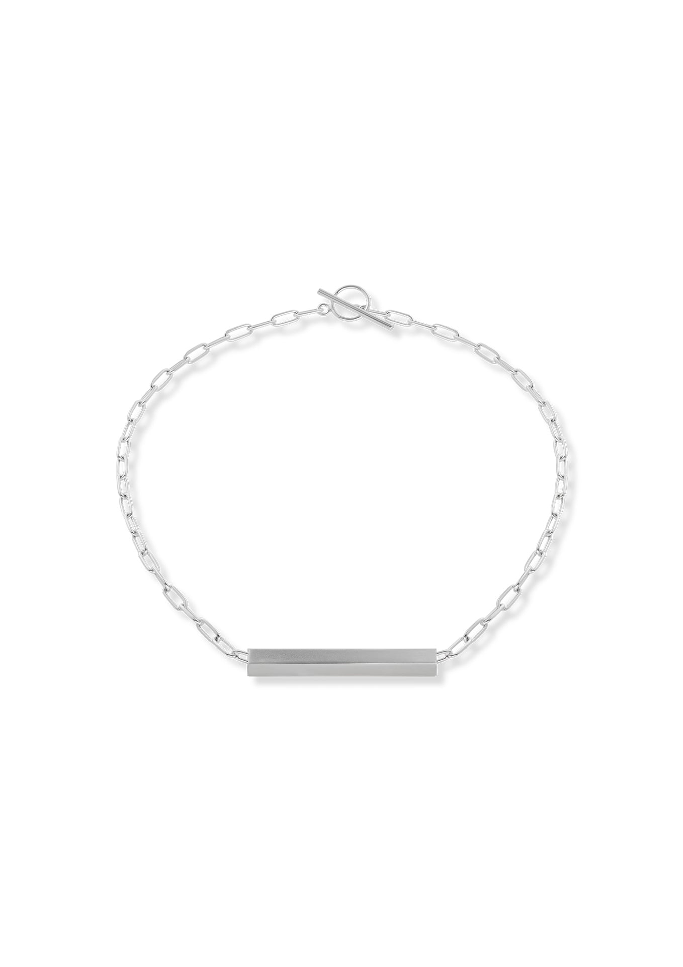 Bar Choker Silver - NO MORE ACCESSORIES