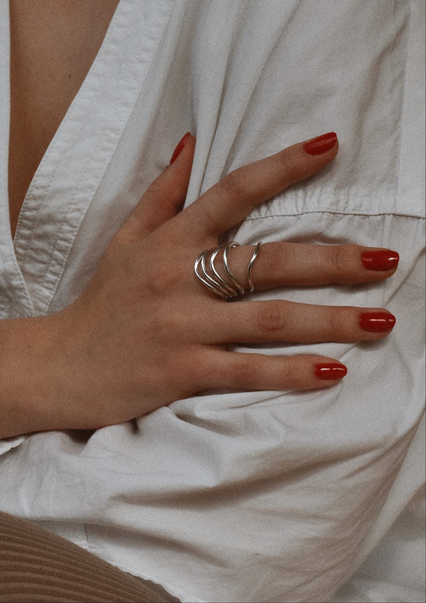Beach Break Wave Ring Silver - NO MORE ACCESSORIES
