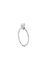 Chord Earring Back Silver - NO MORE ACCESSORIES