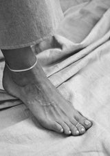 D Toe Ring Silver - NO MORE ACCESSORIES