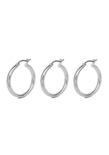 Django Hoops Silver - NO MORE ACCESSORIES