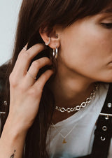 Django Hoops Silver - NO MORE ACCESSORIES