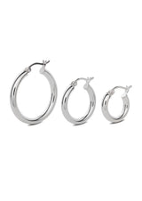 EDJ Hoops Trio Silver - NO MORE ACCESSORIES