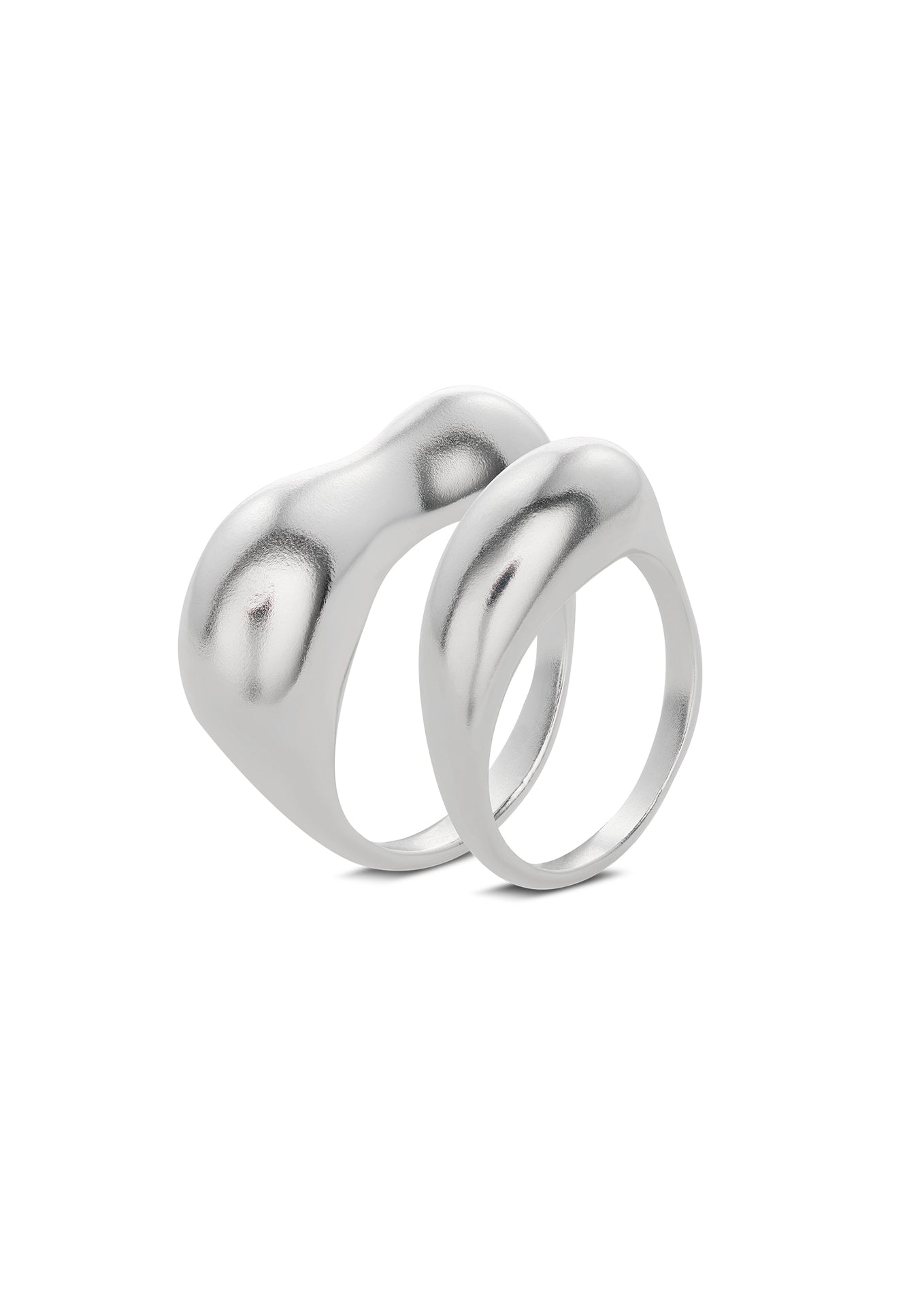 Mammatus and Nimbus Rings Duo Silver - NO MORE ACCESSORIES