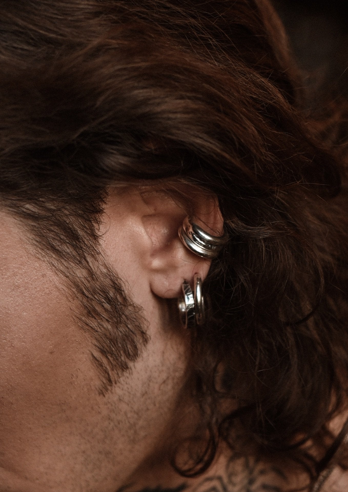 No Commitment Ear Cuff Silver - NO MORE ACCESSORIES