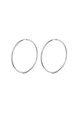 Nomad Hoops Silver, 50mm - NO MORE ACCESSORIES