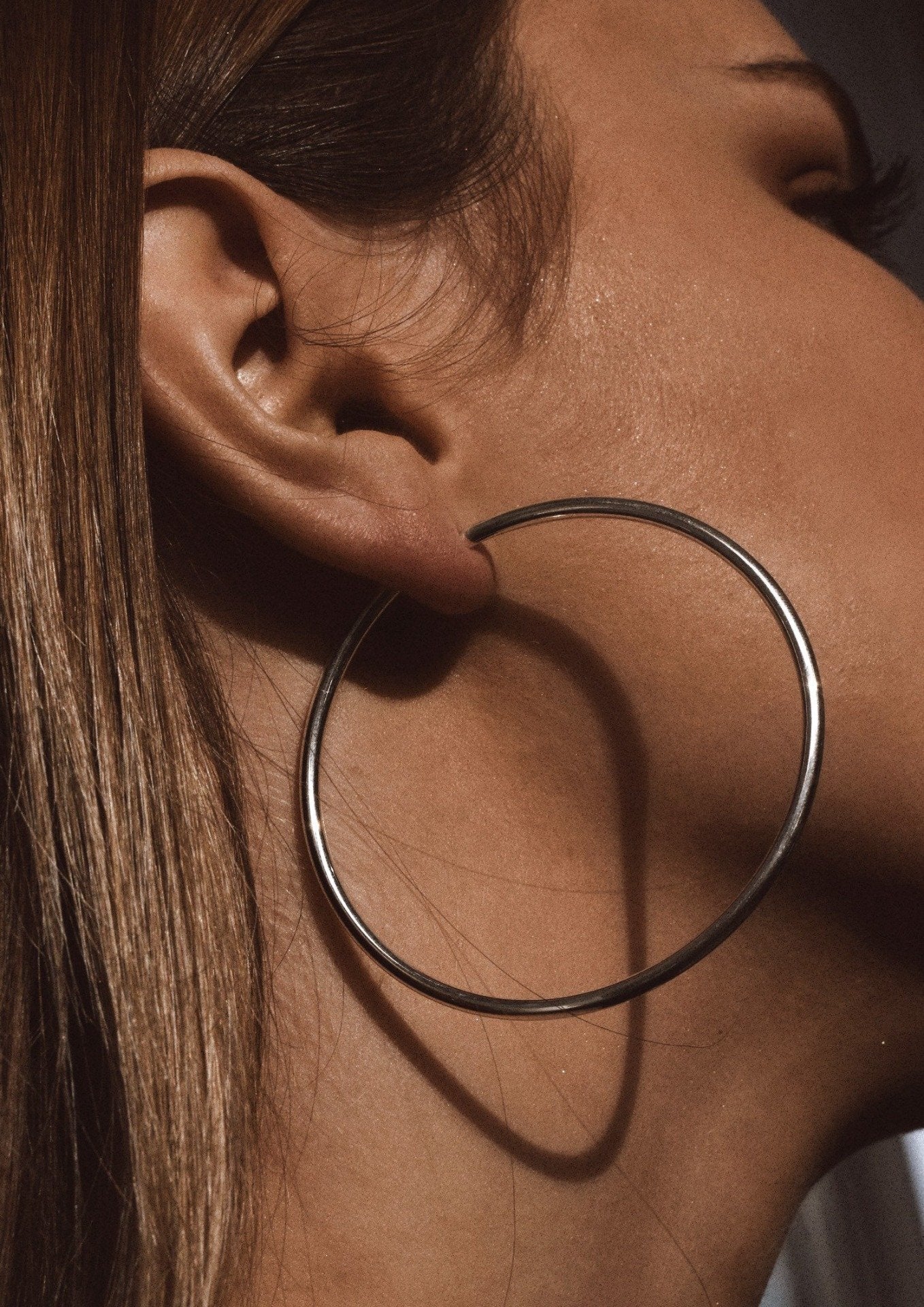 Nomad Hoops Silver, 60mm - NO MORE ACCESSORIES