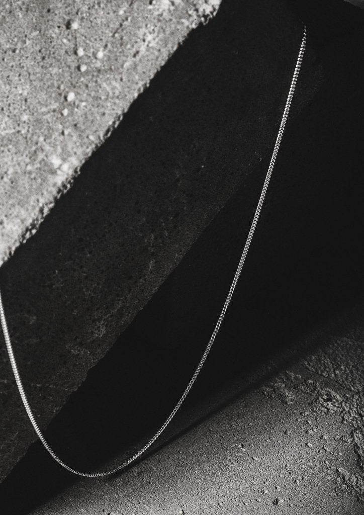 NO MORE accessories Chain Necklace in sterling silver