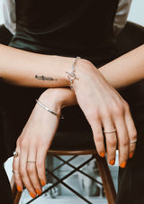 Paper Clip Bracelet Silver - NO MORE ACCESSORIES