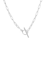 Paper Clip Choker Silver - NO MORE ACCESSORIES