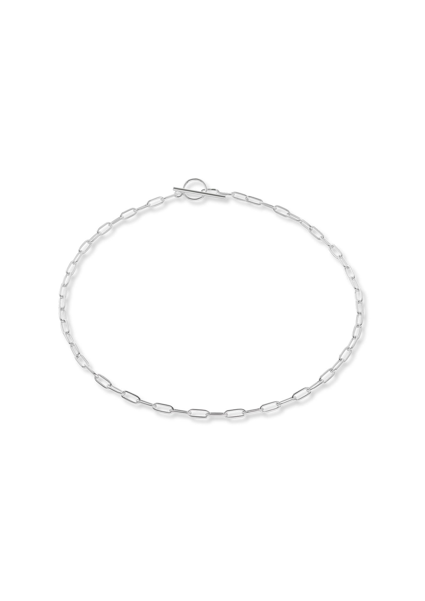 Paper Clip Choker Silver - NO MORE ACCESSORIES