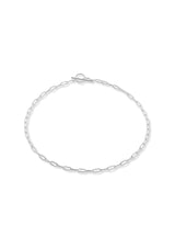 Paper Clip Choker Silver - NO MORE ACCESSORIES