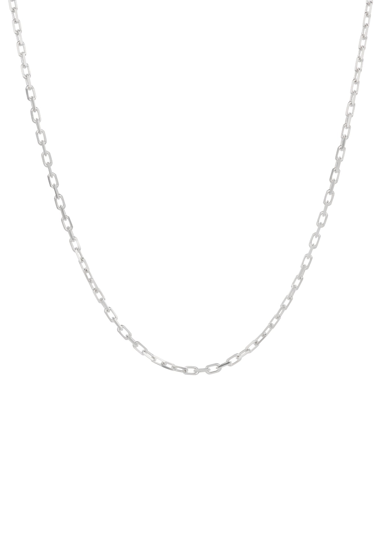 Raw Chain Necklace Silver - NO MORE ACCESSORIES