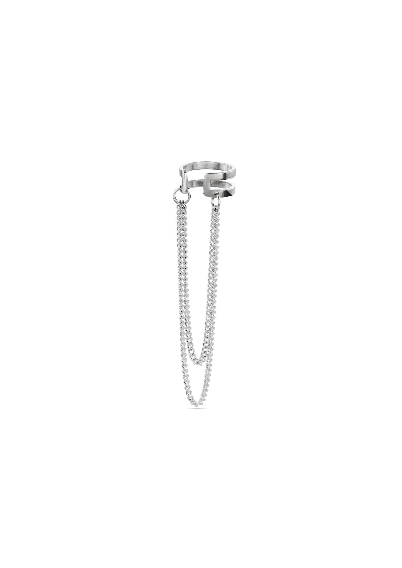 Revolve Ear Cuff Silver - NO MORE ACCESSORIES