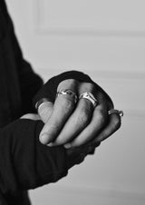 Rugged Brick Top Signet Ring - NO MORE ACCESSORIES
