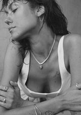 Star Signet Snake Necklace Silver - NO MORE ACCESSORIES