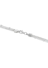 Triple Layers Necklace Silver - NO MORE ACCESSORIES