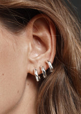 Vertex Hoops Mini Silver - NO MORE ACCESSORIES