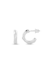 Vertex Hoops Mini Silver - NO MORE ACCESSORIES