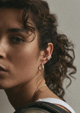 Wave Ear Cuff Silver - NO MORE ACCESSORIES