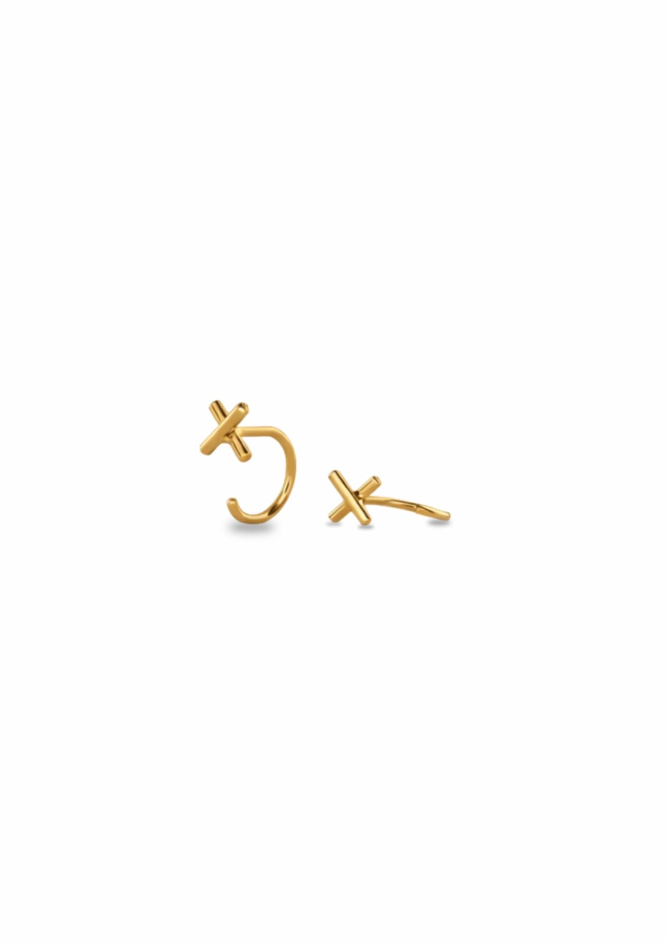 El Dorado Huggie Earrings Gold - NO MORE ACCESSORIES