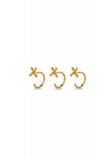 El Dorado Huggie Earrings Gold