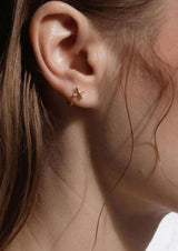 El Dorado Huggie Earrings Gold