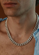 Chunky Necklace Silver - NO MORE ACCESSORIES