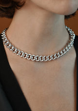 Chunky Necklace Silver - NO MORE ACCESSORIES