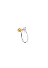 Chord Earrings Mix Pair With Gold Bubble Sterling Silver