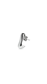 The Edge Earrings Silver