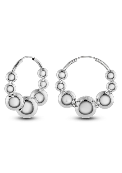 【HYERES LOR】25SS★ Nova Silver Earrings M Extra Earrings Silver – NO MORE ACCESSORIES