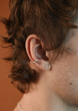 NO MORE accessories Line Ear Cuff in Sterling Silver