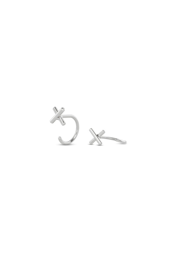 NM El Dorado Huggie Earrings in Sterling Silver