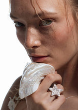 NO MORE accessories Sea Star Ring in Silver