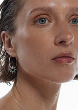 No More accessories Sea Sun Nomad Hoops in Silver