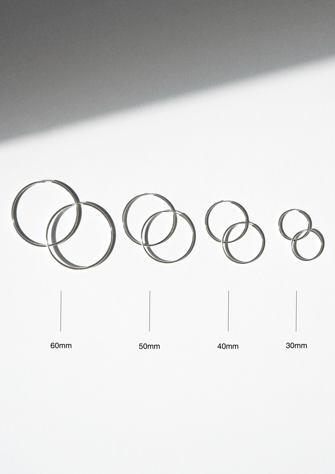 Love Hoops Silver