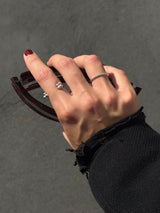 NO MORE accessories Mills Bomb Multisize Ring in sterling silver