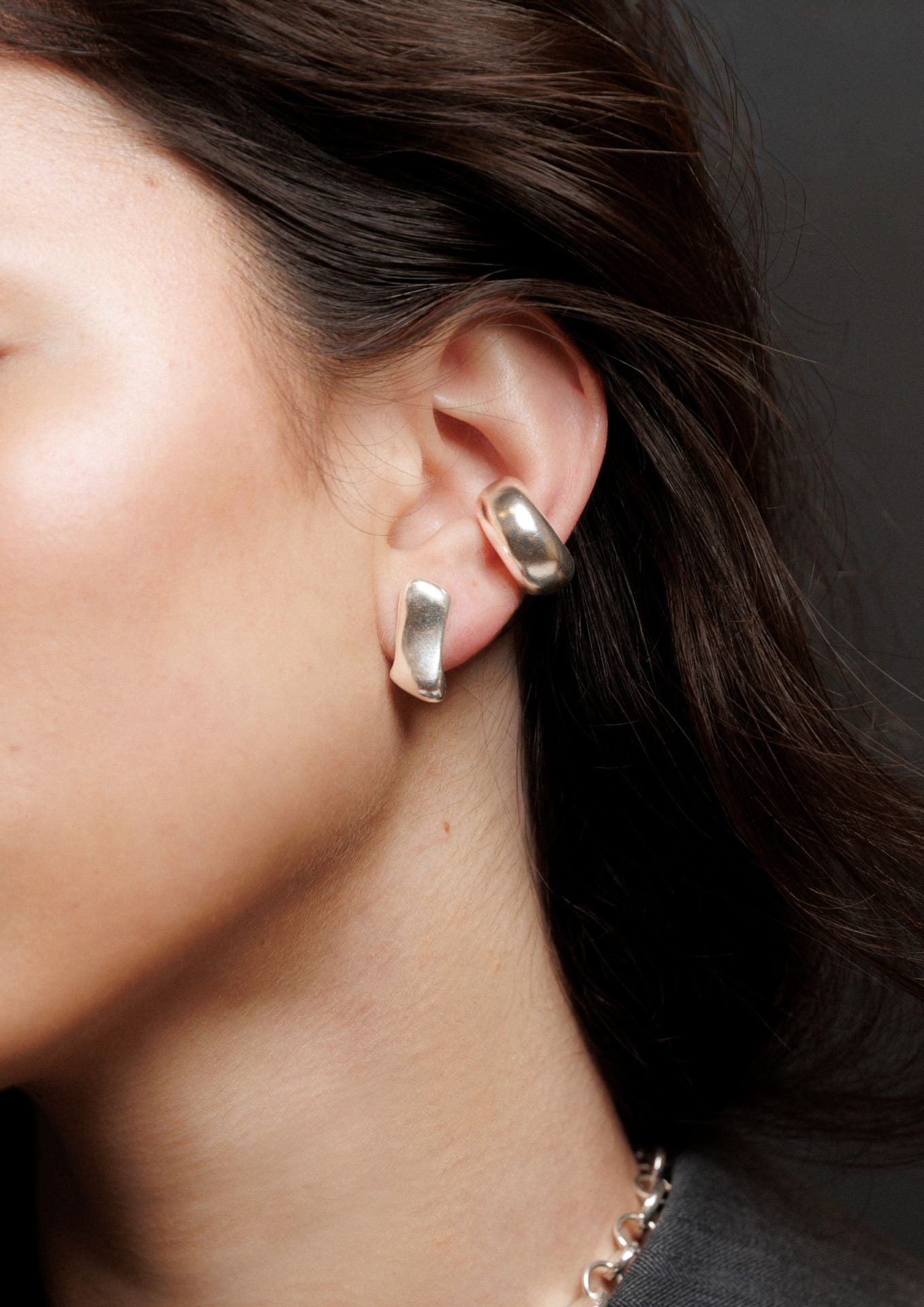 The Icon Ear Cuff Silver