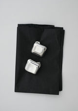 NO MORE ACCESSORIES The Icon Earrings Silver