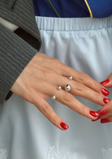 NO MORE accessories Big Bomb Multisize Ring in sterling silver 2