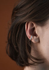 NO MORE accessories No Commitment Ear Cuff in sterling silver