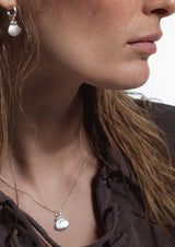 NO MORE accessories Sea Shell Necklace in Silver