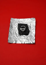 NO MORE accessories Heart Ear Cuff in Silver 