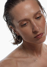 No More accessories Sea Sun Necklace in Silver