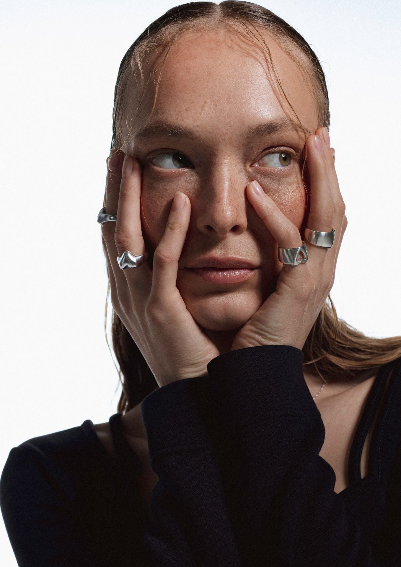 NO MORE accessories Heartbeat Ring in Silver