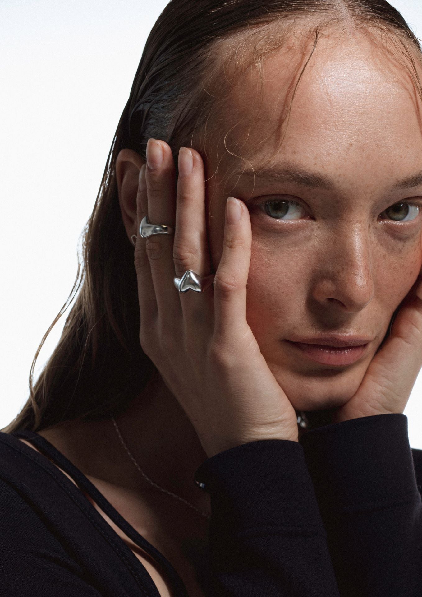 NO MORE accessories Heartbeat Ring in Silver