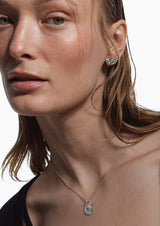 NO MORE accessories Heartbeat Talisman  Belcher Chain Silver