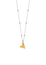 NO MORE accessories Paris Heartbeat Mini Bubble Necklace Gold