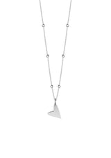 NO MORE accessories Paris Heartbeat Mini Bubble Necklace Silver